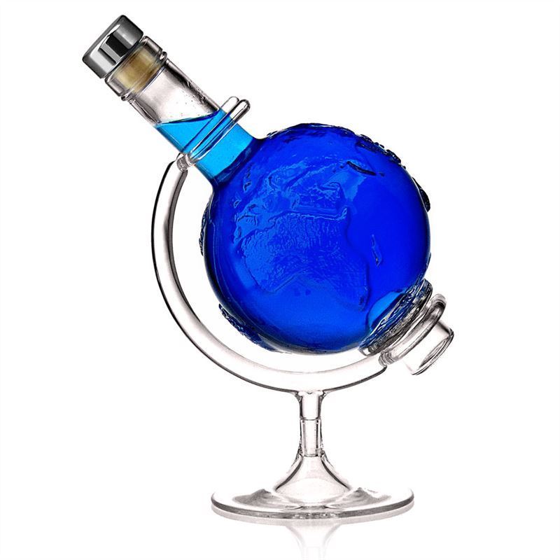 500ml clear glass bottle "Globe" - world-of-bottles.co.uk